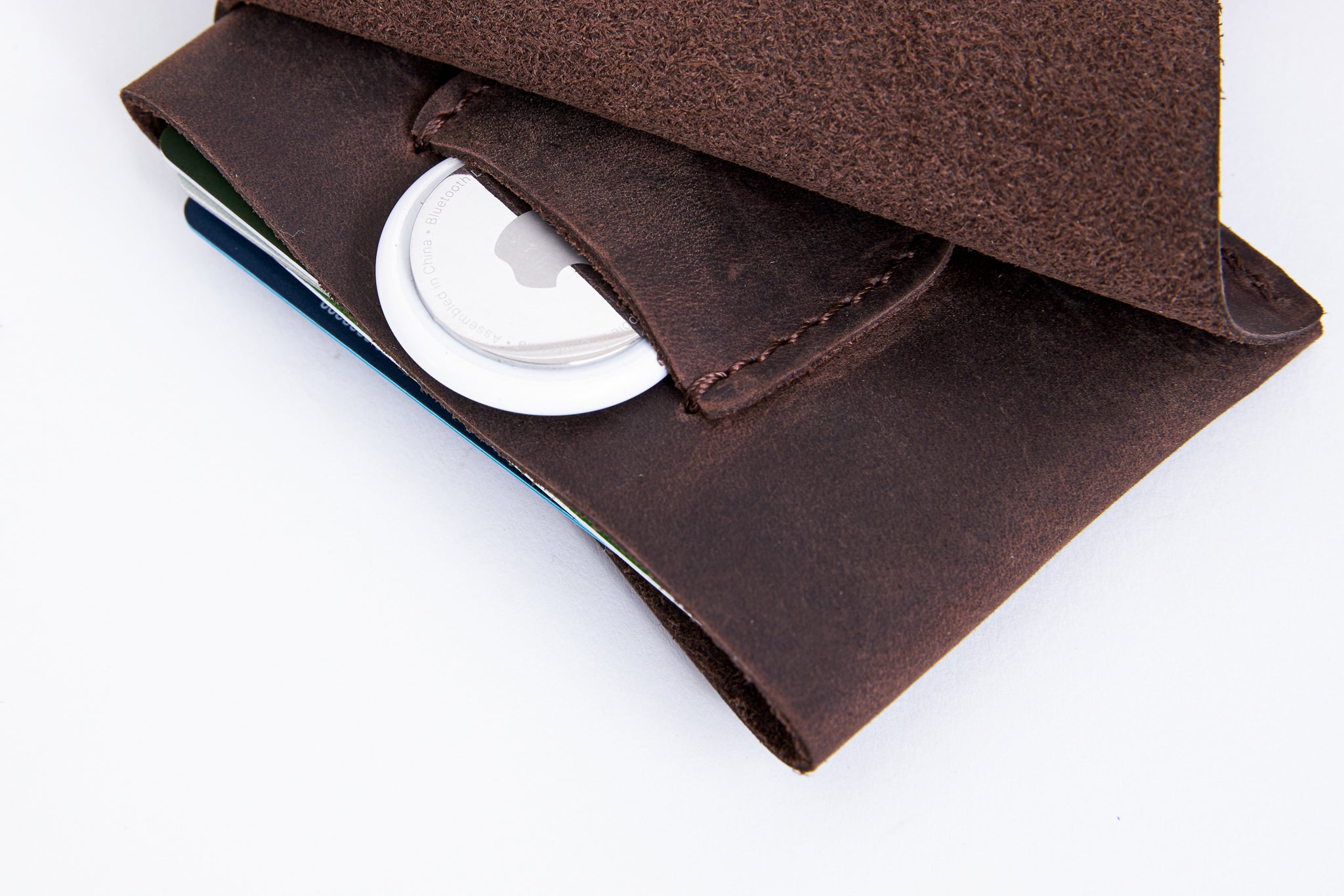 Leather AirTag Wallet