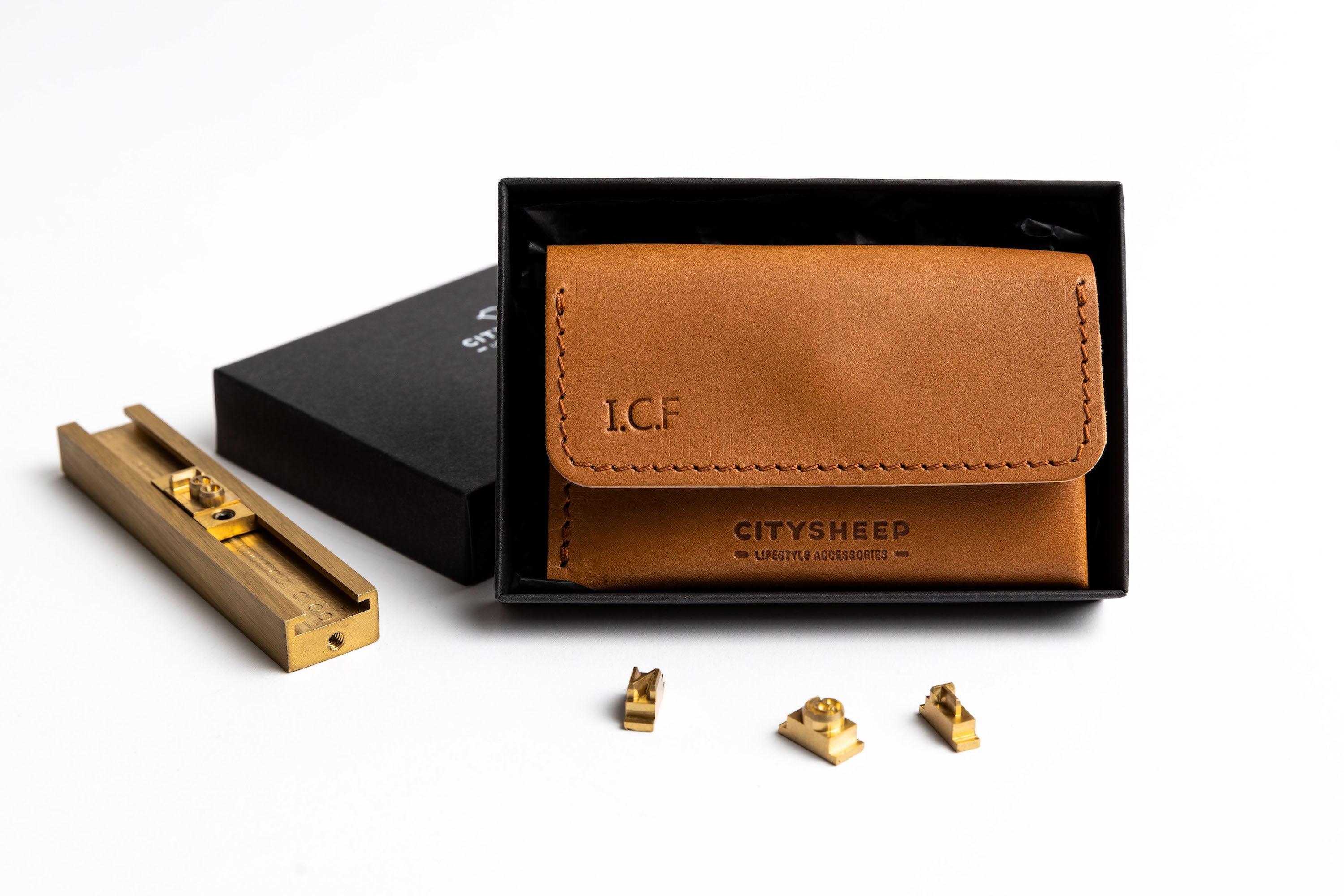 Personalized Small Leather Wallet