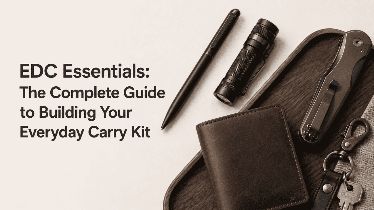 EDC Essentials: The Complete Guide to Building Your Everyday Carry Kit