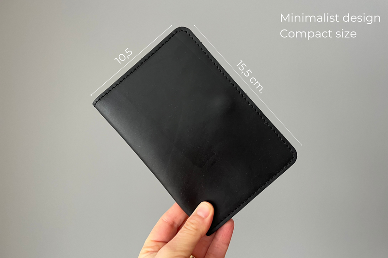 leather passport wallet