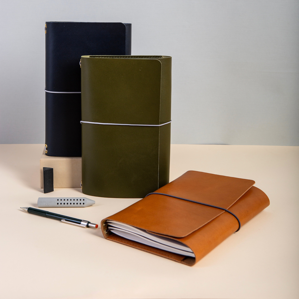 leather Travellers notebook cover 