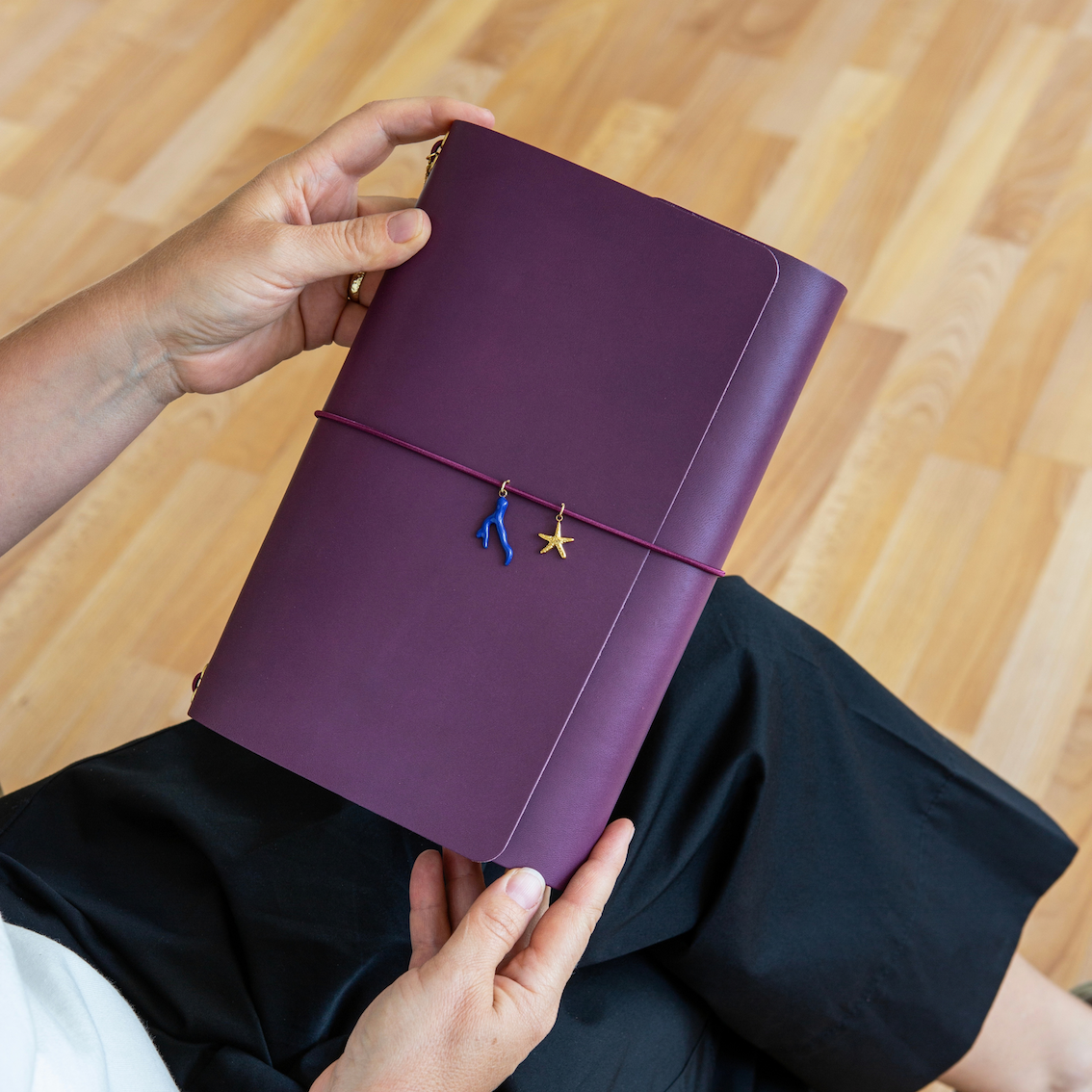 Odinė užrašinė CARRY ALL/ Violetinė