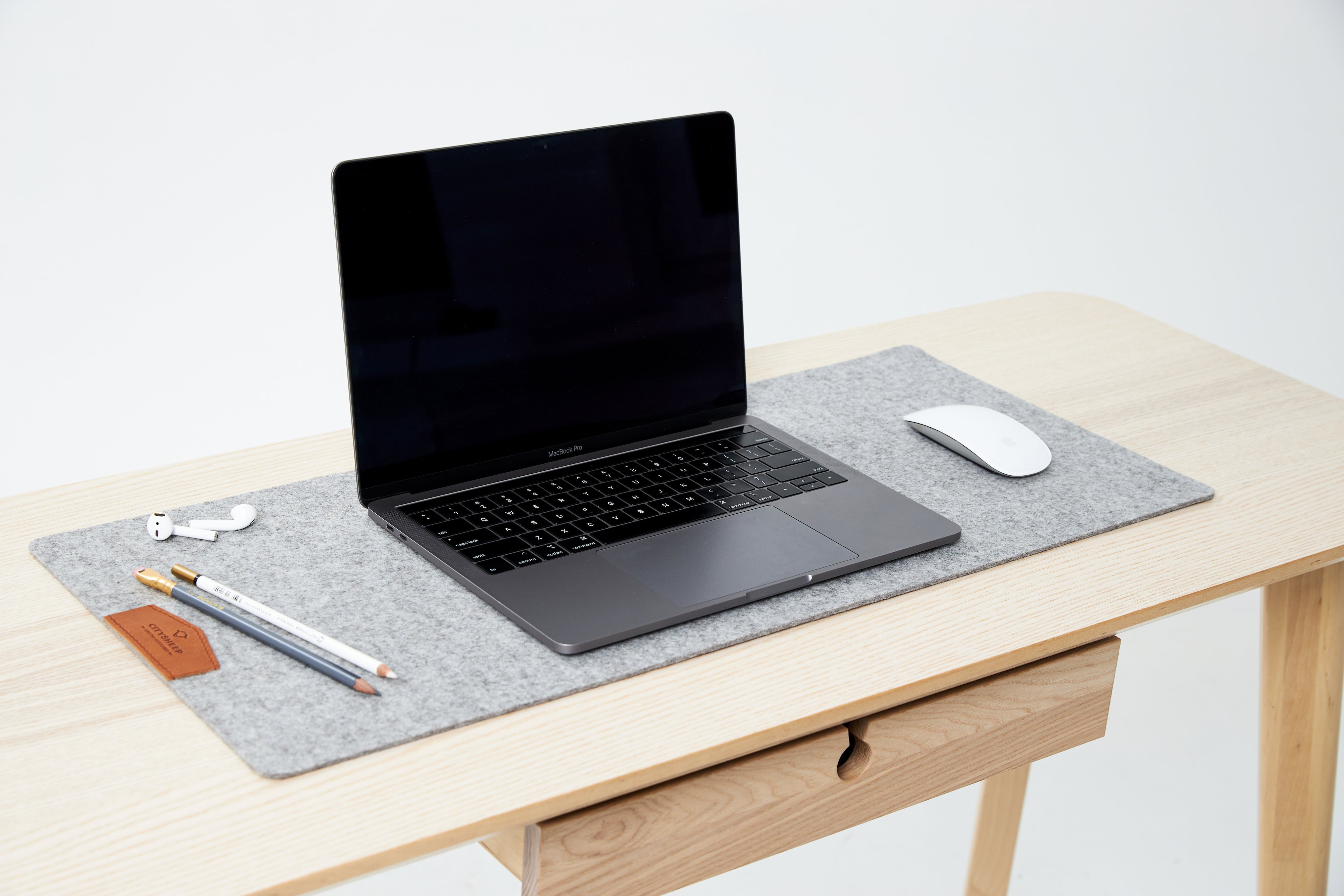 Wool Felt Desk Pad