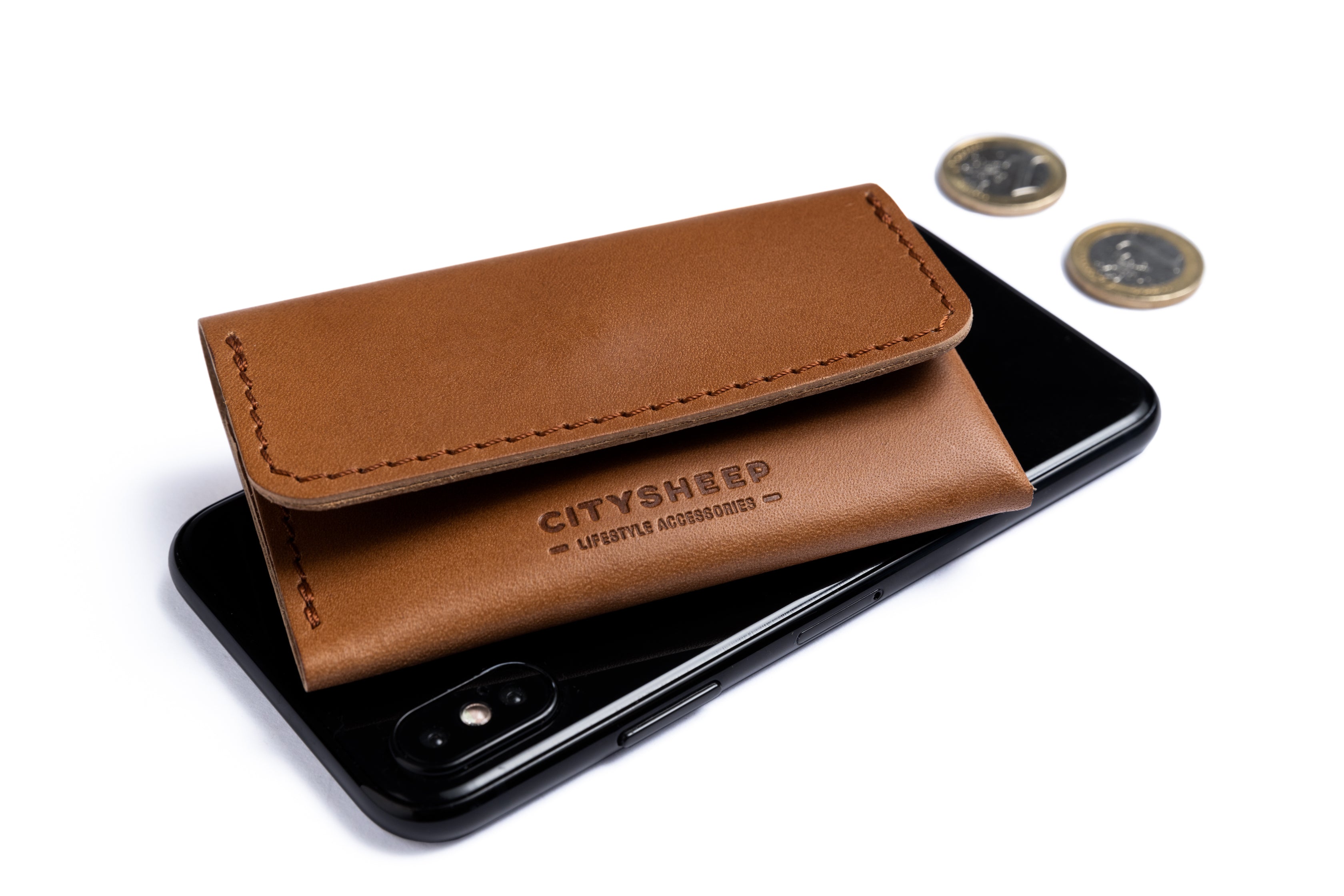 Mini leather wallet